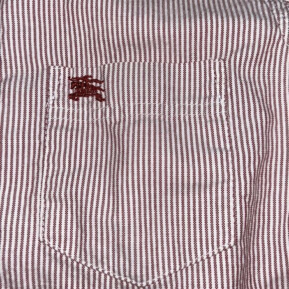 Burberry Cotton Button-down Collared Shirt 2 Pockets unisex 🇬🇧 size 6 y/o - Picture 8 of 17